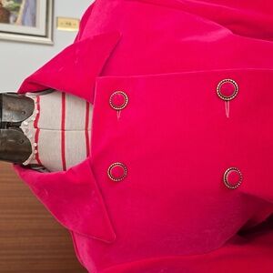 Rainmaster by Marielle Fleury - Vintage Hot Pink Evening / Theatre Coat, 1970s​